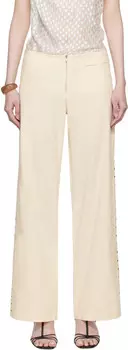 Брюки Ete цвета Off-White BELLE