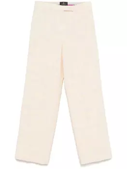 Брюки ETRO с текстурой slub, желтый