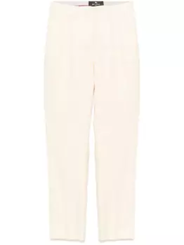 Брюки ETRO с узором пейсли и жаккардом, нейтральный