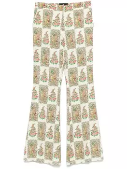 Брюки ETRO с узором пейсли, нейтральный