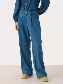 Брюки evely Part Two, средний синий