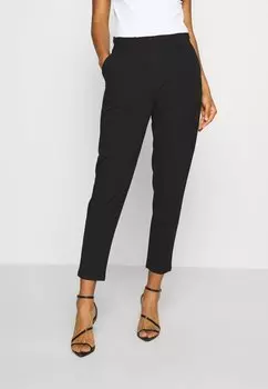 Брюки Even&Odd, черный Paperbag Waist Tapered Trousers, черный