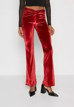 Брюки Even&Odd, темно-красные