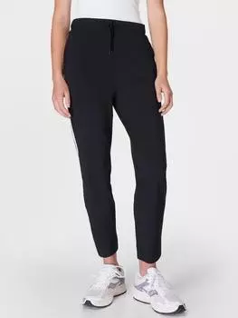 Брюки explorer в боковую полоску 25 дюймов Sweaty Betty, черный