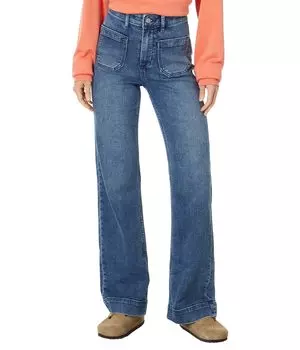 Брюки Faherty Stretch Terry Patch Pocket Pants, цвет Riverton