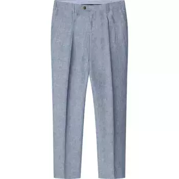 Брюки Faonnable Pleat Linen, синий