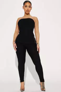 Брюки Fashion Nova 221147, черный