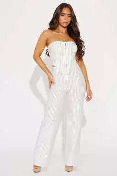 Брюки Fashion Nova 5779S, белый