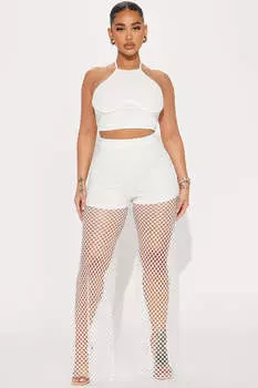 Брюки Fashion Nova 81295SK, белый