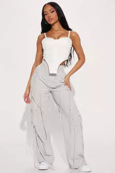 Брюки Fashion Nova CAP1138, серый