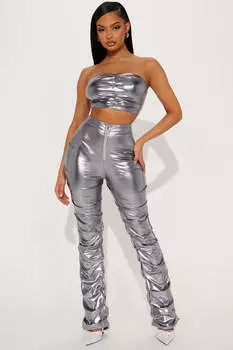 Брюки Fashion Nova DXS221259, серый