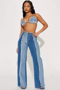 Брюки Fashion Nova FNDNT30076, синий