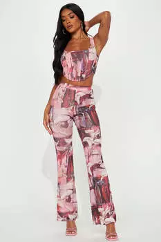 Брюки Fashion Nova FST65241TP, розовый