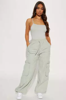 Брюки Fashion Nova GW22C1689, шалфей