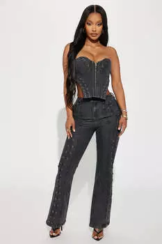 Брюки Fashion Nova GWQ5637, черный