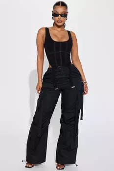 Брюки Fashion Nova IST10720, черный