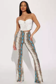Брюки Fashion Nova JT2362Python, синий