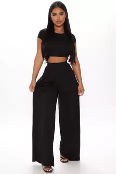 Брюки Fashion Nova LBST22140, черный