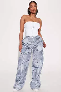 Брюки Fashion Nova LP10902BFN, синий