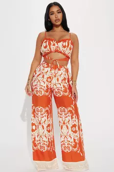 Брюки Fashion Nova MTP5281FN, оранжевый