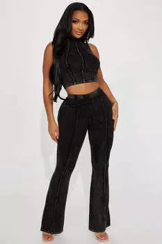 Брюки Fashion Nova NMY7023, черный