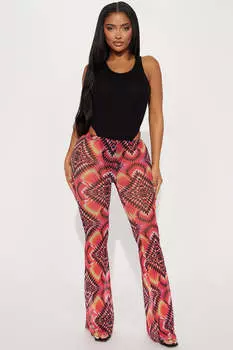 Брюки Fashion Nova P7499, фуксия