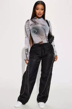 Брюки Fashion Nova RJJ9111NY, черный