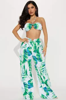 Брюки Fashion Nova SM5456, зеленый