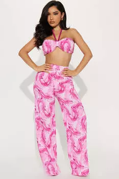 Брюки Fashion Nova SM5493, розовый