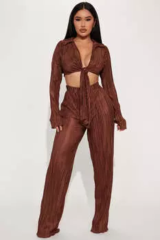 Брюки Fashion Nova TP83931, коричневый