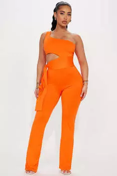 Брюки Fashion Nova TP8477, оранжевый