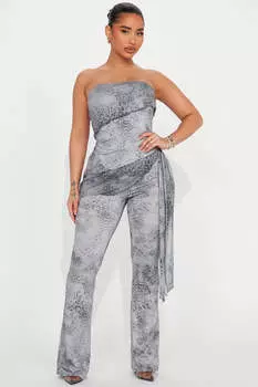 Брюки Fashion Nova TS16385, серый