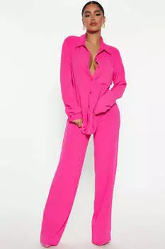 Брюки Fashion Nova TT3231SET, розовый