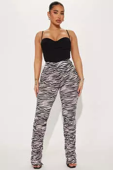 Брюки Fashion Nova ZDM4458ZEB, серо-коричневый