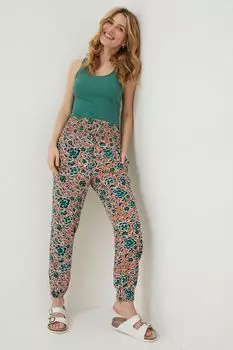 Брюки FatFace с присборенными манжетами Fat Face, оранжевый