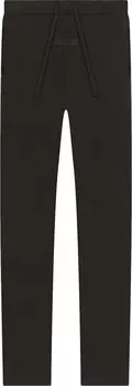 Брюки Fear of God Essentials Knit Lounge Pant 'Off Black', черный