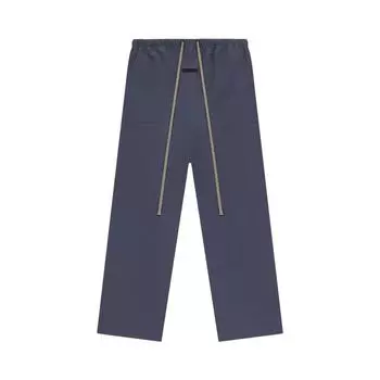Брюки Fear of God Essentials Military Nylon Utility Pant 'Marine', синий