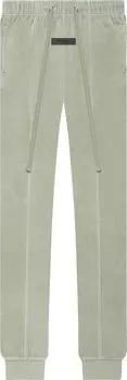 Брюки Fear of God Essentials Velour Pant 'Seafoam', зеленый