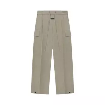 Брюки Fear of God Wide Leg Cargo Pant 'Melange Beige', желто-коричневый