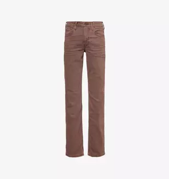 Брюки Federal облегающего прямого кроя из эластичной ткани Paige, красный