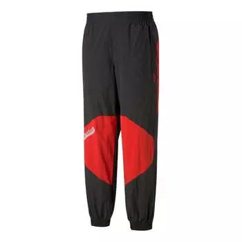 Брюки ferrari race statement pants 'black' Puma, черный