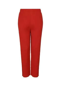 Брюки fine knit pleats bottom 2 Me Issey Miyake, красный