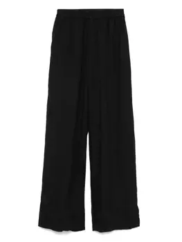 Брюки Fisico с текстурой slub, черный