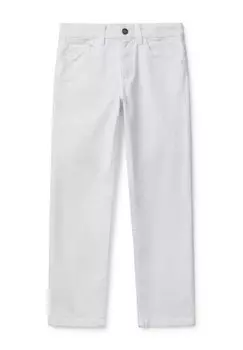 Брюки FIVE POCKET SLIM FIT United Colors of Benetton, белый
