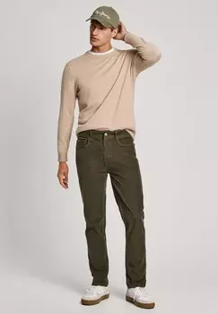 Брюки FIVE POCKETS Pepe Jeans, темно-зеленый