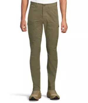 Брюки Fjllrven Abisko Hybrid Trail Trs M, цвет Laurel Green