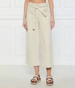 Брюки Flare fit Dkny, бежевый