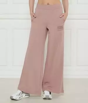 Брюки Flare fit Ea7, розовый