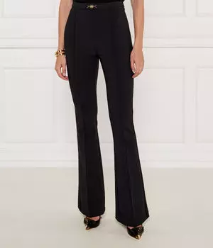 Брюки Flare fit Elisabetta Franchi, черный