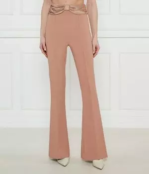 Брюки Flare fit Elisabetta Franchi, оранжевый